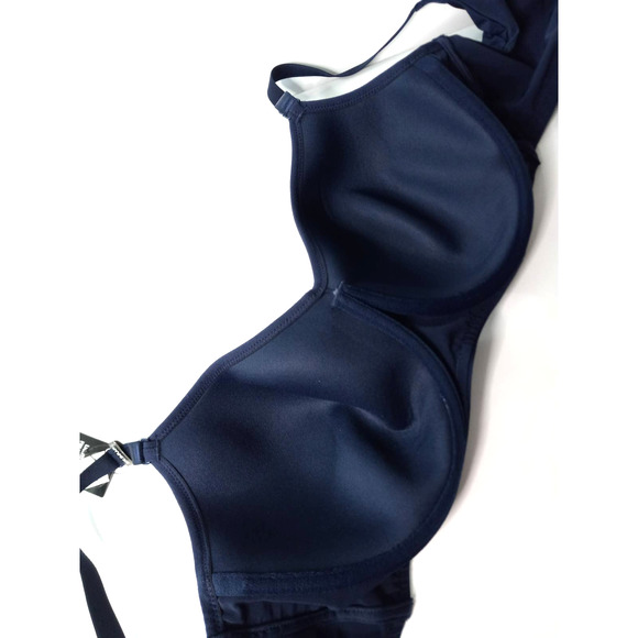 Torrid Curve Lightly Lined Full Coverage Navy Size 38DD Bra "New" Retail $54.50 - Picture 5 of 10